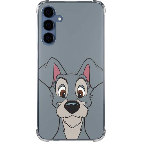 Disney Lady & The Tramp Butch Portrait Galaxy A35 5G Clear Case